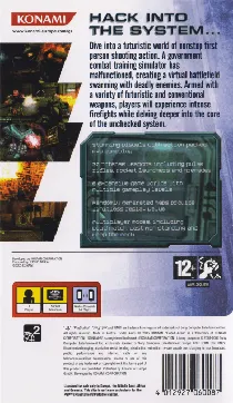 Coded Arms (EU) box cover back